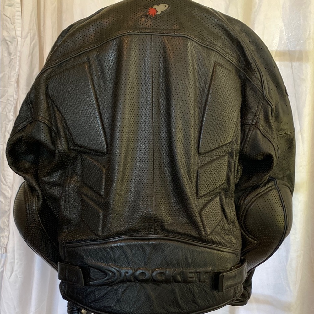 Joe Rocket Black Leather Jacket - Picture 6 of 16